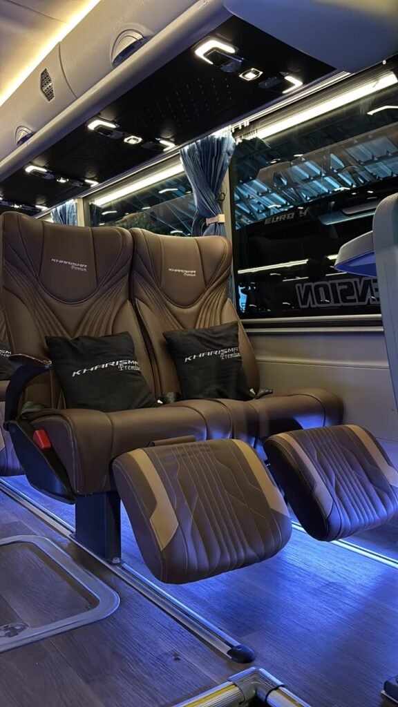 Big Bus Mercedes Benz Leg Rest 34 Seat foto uit bus legrest (2)