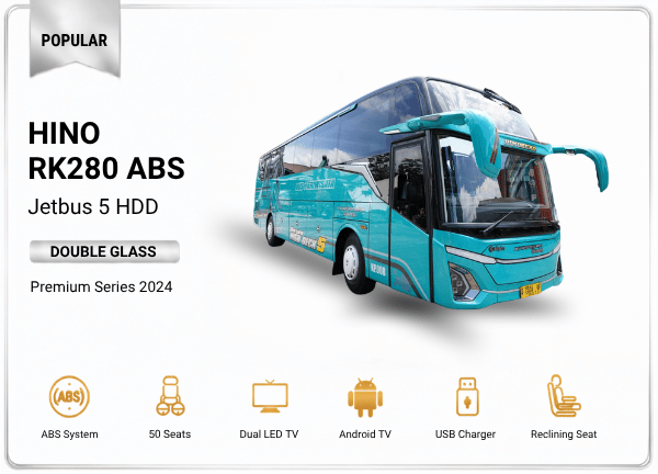 sewa bus premium